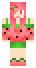Ananasowa Dziewczyna - skin do Minecrafta, skiny do Minecraft, skin do Minecraft, Minecraft skin, Minecraft skins - Ananasowa Dziewczyna