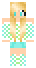 Blondy Girl - skin do Minecrafta, skiny do Minecraft, skin do Minecraft, Minecraft skin, Minecraft skins - Blondy Girl