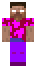 hero pink - skin do Minecrafta, skiny do Minecraft, skin do Minecraft, Minecraft skin, Minecraft skins - hero pink