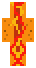 Poka¿ przód skina do Minecrafta Hot Dog od przodu