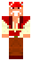 Jack Sparrow - skin do Minecrafta, skiny do Minecraft, skin do Minecraft, Minecraft skin, Minecraft skins - Lajkuj skina, Okej?
