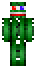 Poka¿ przód skina do Minecrafta kaktus od przodu