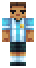 Messi z Argtyny - skin do Minecrafta, skiny do Minecraft, skin do Minecraft, Minecraft skin, Minecraft skins - Messi z Argtyny