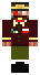 nowy vladimir - skin do Minecrafta, skiny do Minecraft, skin do Minecraft, Minecraft skin, Minecraft skins - pul twarzy robota czerwona marynarka