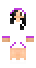 Panda Girl - skin do Minecrafta, skiny do Minecraft, skin do Minecraft, Minecraft skin, Minecraft skins - Panda Girl