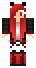 red wolf girl - skin do Minecrafta, skiny do Minecraft, skin do Minecraft, Minecraft skin, Minecraft skins - red wolf girl