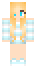 liczna dziewczyna - skin do Minecrafta, skiny do Minecraft, skin do Minecraft, Minecraft skin, Minecraft skins - Blondynka