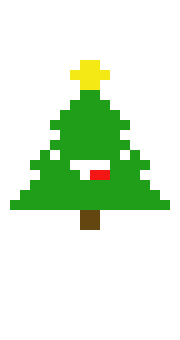 Choinka świateczna - wesoła, uśmiechnięta - happy christmas tree - idealna dla wszystkich czujących świątecznego ducha świąt Bożego Narodzenia