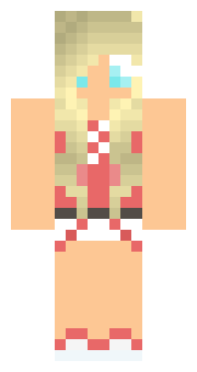 Różowa słodka dziewczyna blondynka, czyli po angielsku pink cute blonde girl, to skin do Minecrafta idealny dla wszystkich dziewczyn grających w tę grę.