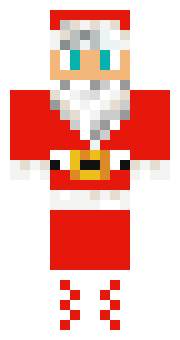 Święty Mikołaj - Santa Cluas - symbol świąt, ulubieniec wszystkich grzecznych dzieci, daje prezenty w każdą świąteczną noc - zdecydowanie warto zostać świętym mikołajem w grze Minecraft