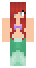 Ariel - skin do Minecrafta, skiny do Minecraft, skin do Minecraft, Minecraft skin, Minecraft skins - Ma ladny struj i skin.
