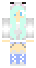 Blue Girl - skin do Minecrafta, skiny do Minecraft, skin do Minecraft, Minecraft skin, Minecraft skins - Blue Girl