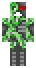 Cyborg Creeper - skin do Minecrafta, skiny do Minecraft, skin do Minecraft, Minecraft skin, Minecraft skins - Cyborg Creeper