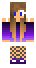 Fioletowa Lila - skin do Minecrafta, skiny do Minecraft, skin do Minecraft, Minecraft skin, Minecraft skins - Imprezowy strój
