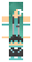 Hatsune Miku - skin do Minecrafta, skiny do Minecraft, skin do Minecraft, Minecraft skin, Minecraft skins - :3 :3 :3 :3 :3 :3 :3 