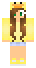 kaczorka - skin do Minecrafta, skiny do Minecraft, skin do Minecraft, Minecraft skin, Minecraft skins - zwyka dziewczyna kaczka