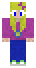 Poka przd skina do Minecrafta Lexi Girl od przodu