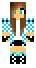 mój skin 5 dziewczyny - skin do Minecrafta, skiny do Minecraft, skin do Minecraft, Minecraft skin, Minecraft skins - ładna dziewczynka w niebiesko czarno bluzie.
