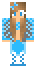 Niebieska Dziewczyna - skin do Minecrafta, skiny do Minecraft, skin do Minecraft, Minecraft skin, Minecraft skins - Niebieska Dziewczyna