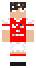Piłkarz Arsenalu  - skin do Minecrafta, skiny do Minecraft, skin do Minecraft, Minecraft skin, Minecraft skins - Pobierać 