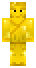 Pokaż przód skina do Minecrafta Złoty Stwór Stworek Golden Creature od przodu
